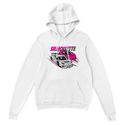 Pink Huracan Widebody Silhouette Unisex Pullover Hoodie
