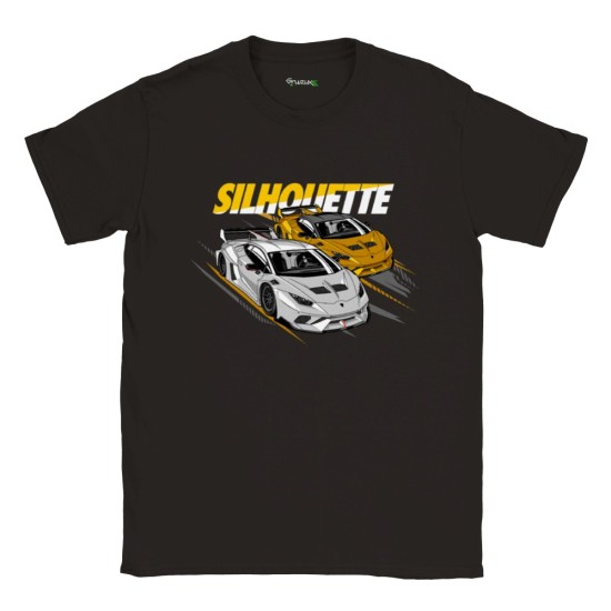Huracan Widebody Silhouette Unisex Crewneck T-shirt
